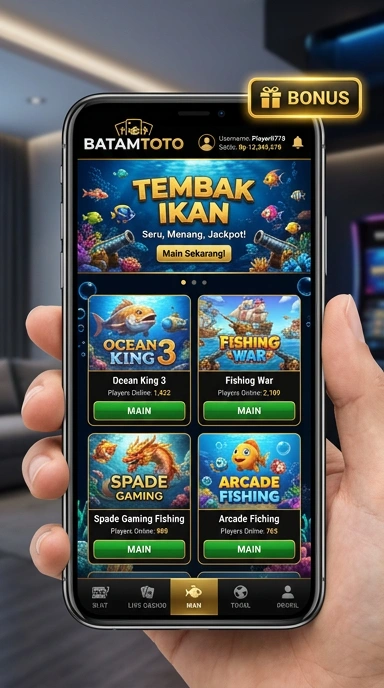 Tampilan antarmuka pengguna batamtoto yang menarik dan mudah dipahami.